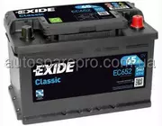 ( Exide Ec652 ) Аккумулятор  12В 65Ач/540A