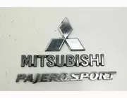 Эмблема крышки багажника комплект Mitsubishi Pajero Sport (KH) 20082015 7415A368 / MR108148 / 7415A308 (60095)